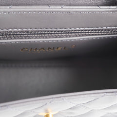 Chanel Mini Kelly Shopping Tote Bag Grey 2024