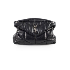Saint Laurent Medium Puffer Black