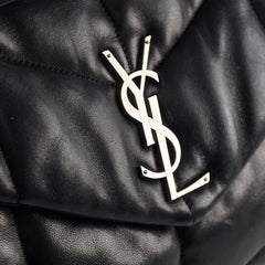Saint Laurent Medium Puffer Black
