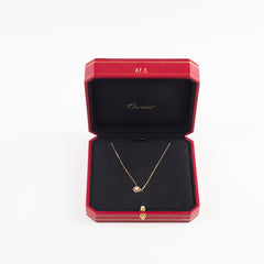 Cartier Trinity 18k Diamond Necklace Tri-Colour