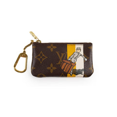 Louis Vuitton Groom Key Pouch Monogram