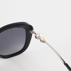 Chanel Square with Pearly Temple Sunglasses