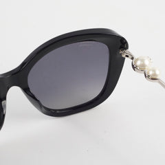 Chanel Square with Pearly Temple Sunglasses