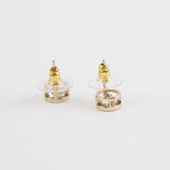 Chanel CC Logo Earring Studs