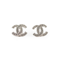 Chanel CC Logo Earrings Studs