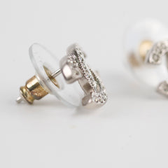 Chanel CC Logo Earrings Studs