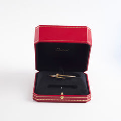 Cartier Juste En Clou JUC Small Model Pink Gold Size 16