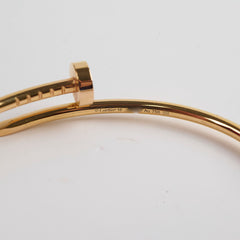 Cartier Juste En Clou JUC Small Model Pink Gold Size 16