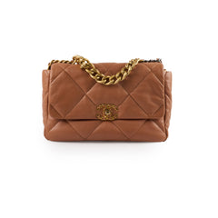 Chanel 19 Bag Medium Caramel Lambskin