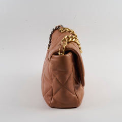 Chanel 19 Bag Medium Caramel Lambskin