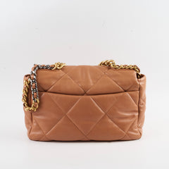 Chanel 19 Bag Medium Caramel Lambskin