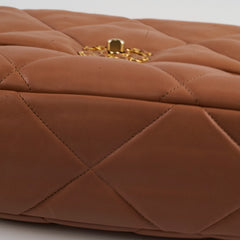 Chanel 19 Bag Medium Caramel Lambskin