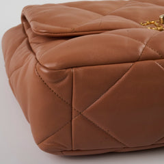 Chanel 19 Bag Medium Caramel Lambskin
