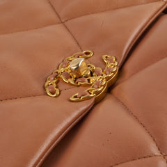 Chanel 19 Bag Medium Caramel Lambskin