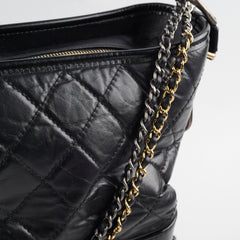 Chanel Gabriel Medium Calfskin Black Series 26