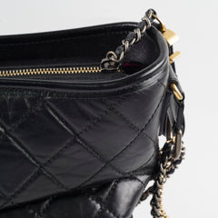 Chanel Gabriel Medium Calfskin Black Series 26