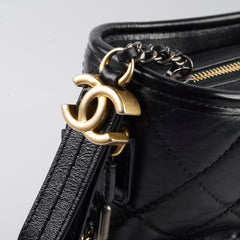 Chanel Gabriel Medium Calfskin Black Series 26