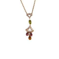 Bulgari Divas' Dream Necklace Multicolor Stone