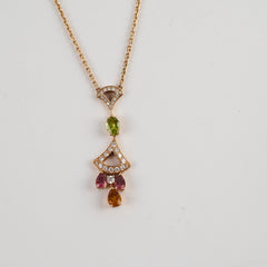 Bulgari Divas' Dream Necklace Multicolor Stone