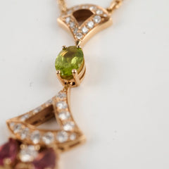 Bulgari Divas' Dream Necklace Multicolor Stone