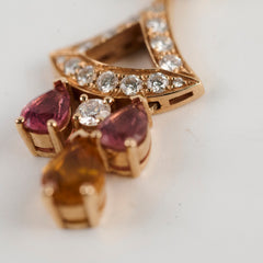 Bulgari Divas' Dream Necklace Multicolor Stone