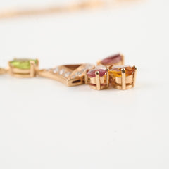 Bulgari Divas' Dream Necklace Multicolor Stone