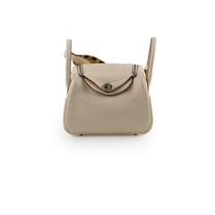 Hermes Mini Lindy Clemence Nata - U Stamp