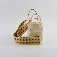 Hermes Mini Lindy Clemence Nata - U Stamp