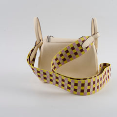 Hermes Mini Lindy Clemence Nata - U Stamp