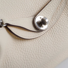 Hermes Mini Lindy Clemence Nata - U Stamp