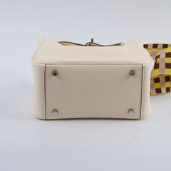 Hermes Mini Lindy Clemence Nata - U Stamp