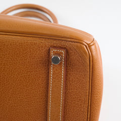 Hermes Birkin 30 Gold PHW F Square Stamp