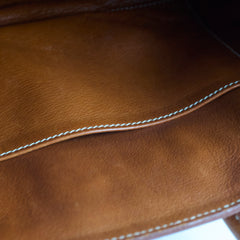 Hermes Birkin 30 Gold PHW F Square Stamp