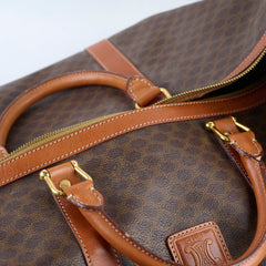 Celine Vintage 50 Macadam Duffle Travel Bag