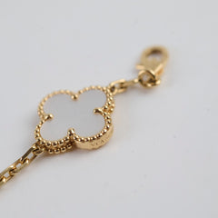 Van Cleef & Arpels Vintage Alhambra 5 Motifs Bracelet MOP