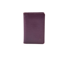 Louis Vuitton Epi Card Holder Purple