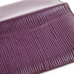 Louis Vuitton Epi Card Holder Purple
