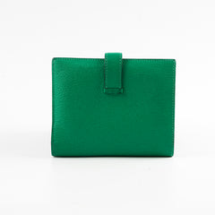 Hermes Bearn Wallet Cherve Menthe
