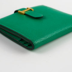 Hermes Bearn Wallet Cherve Menthe