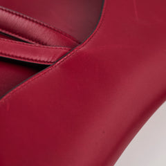 Christian Dior Medium Saddle Bag Burgundy