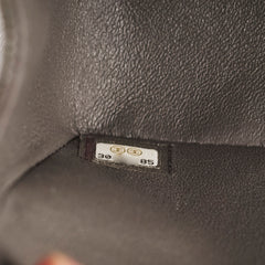 Chanel 20B Caviar Chevron Small Classic Flap Grey Series 30