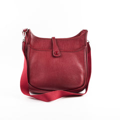 Hermes Evelyn 29 Rouge H Stamp Square i