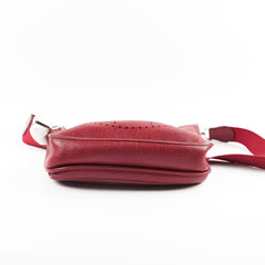 Hermes Evelyn 29 Rouge H Stamp Square i