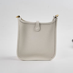 Hermes Evelyne 16 New White Clemence B Stamp