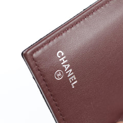 Chanel Classic Flap Wallet Black Caviar (microchip)