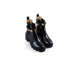Gucci Ankle Boots with Detatchable Crystal Straps 38