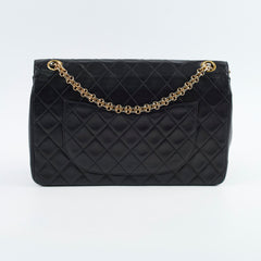 Chanel Vintage Medium Classic Flap Bag Black