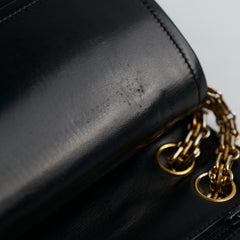 Chanel Vintage Medium Classic Flap Bag Black