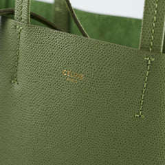 Celine Green Tote Bag With Strap