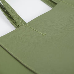 Celine Green Tote Bag With Strap